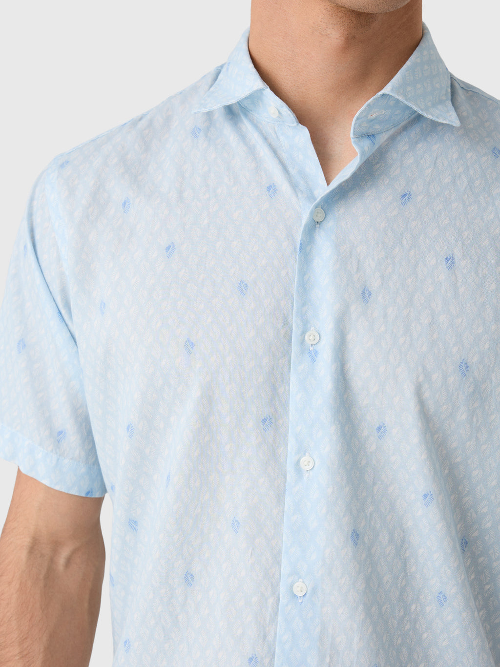 Peter Millar Crown Men's Whitehaven Cotton-Lyocell Sport Shirt - Saint Bernard