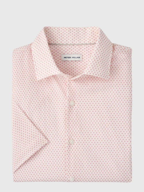 Peter Millar Crown Men's Tamarama Cotton Lyocell Sport Shirt