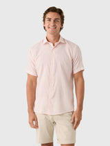 Peter Millar Crown Men's Tamarama Cotton Lyocell Sport Shirt - Saint Bernard