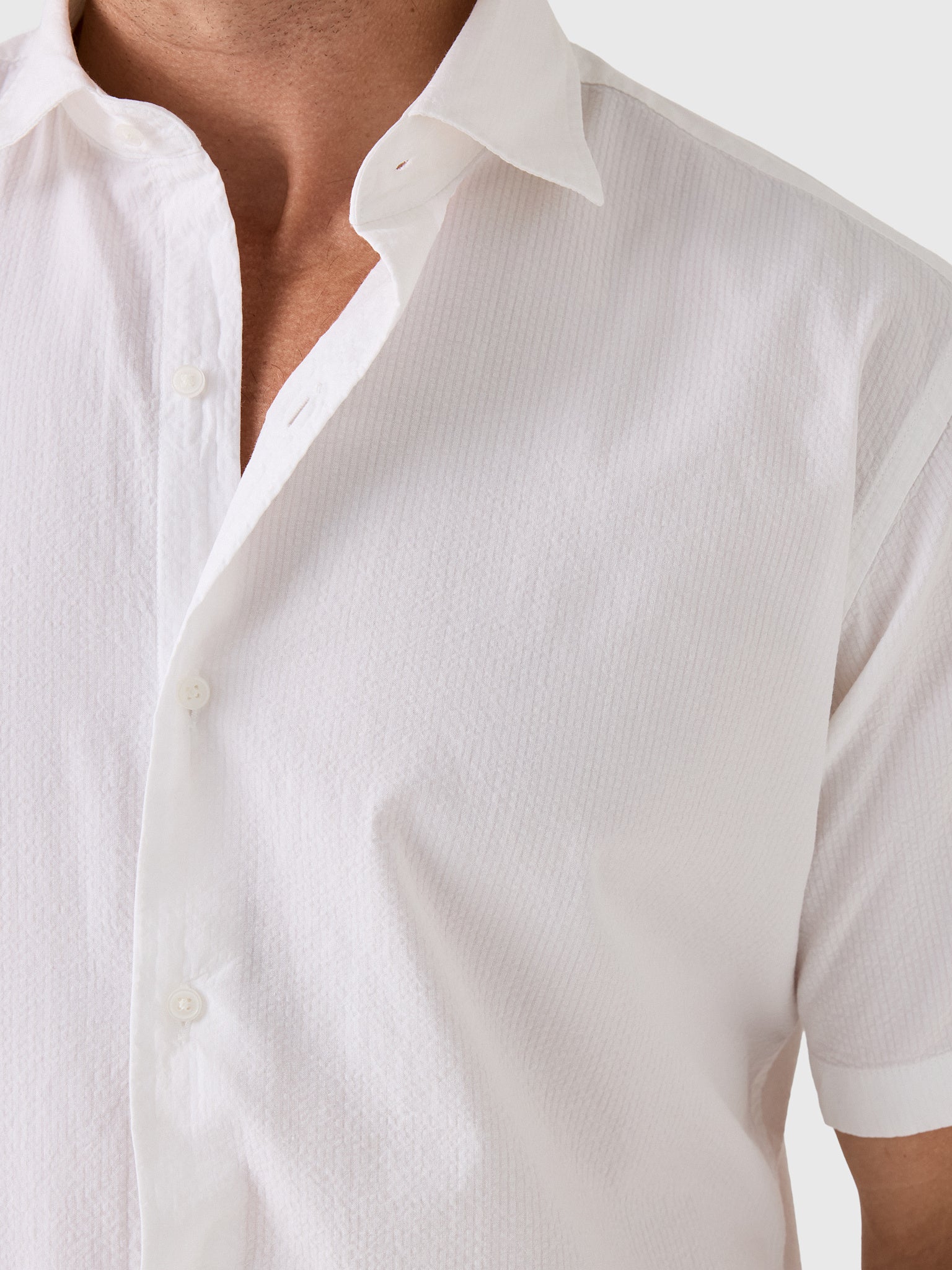 Peter Millar Crown Men's Seaward Cotton Lyocell Sport Shirt - Saint Bernard