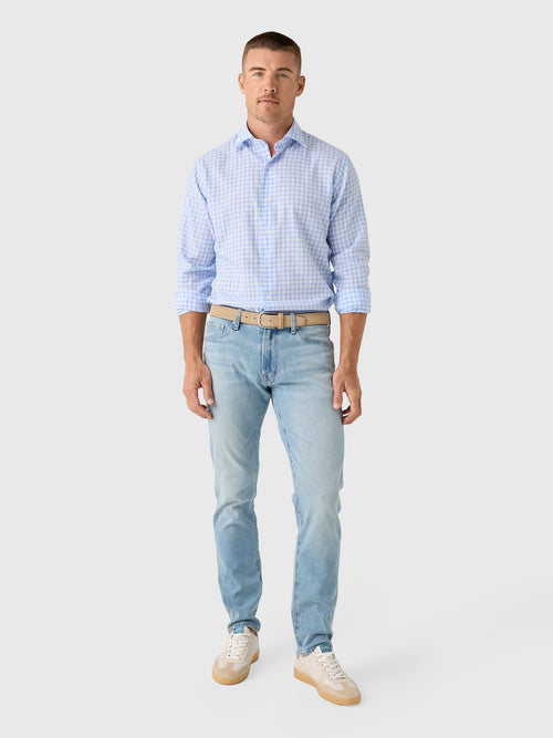 Peter Millar Crown Men's Breeze Cotton Lyocell Sport Shirt