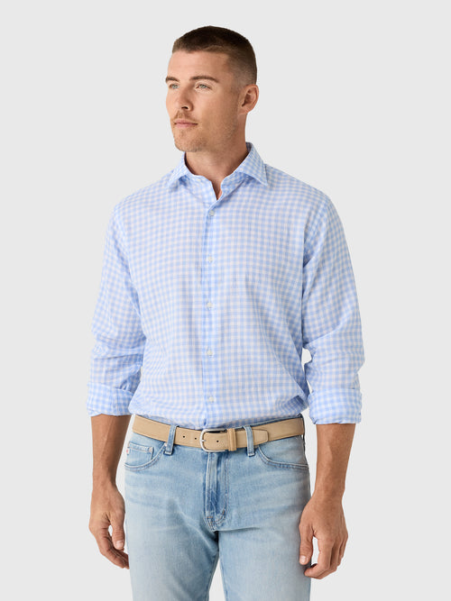 Peter Millar Crown Men's Breeze Cotton Lyocell Sport Shirt