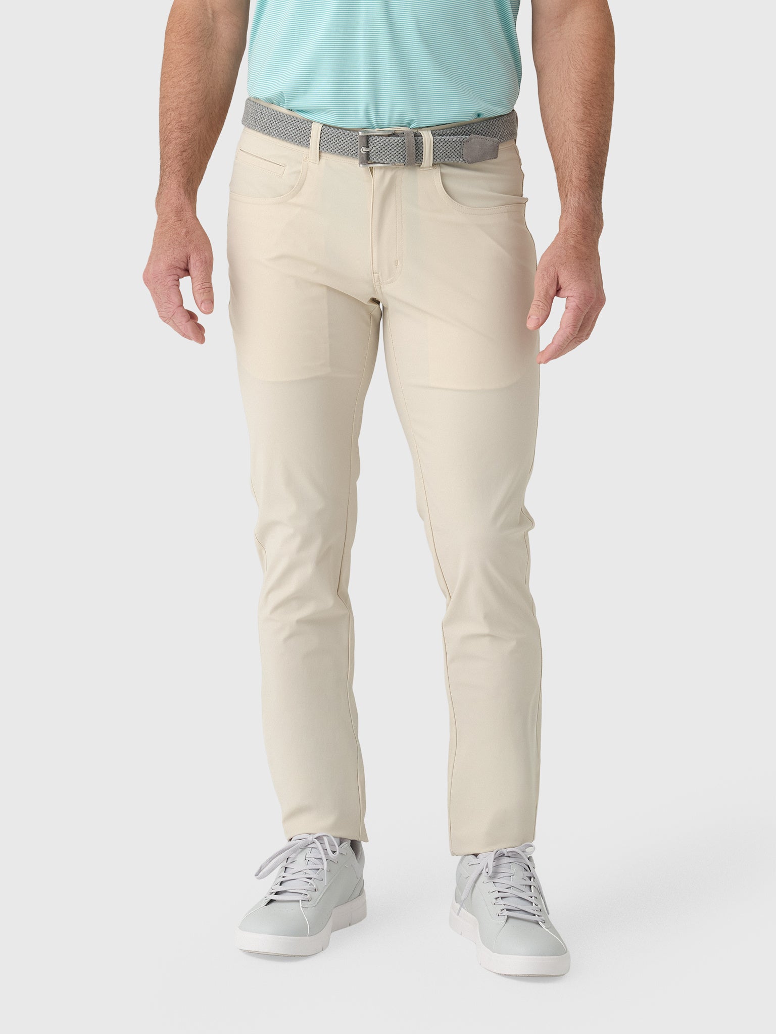 Peter Millar Crown Crafted Men's Bingham Performance Five-Pocket Pant - Saint Bernard