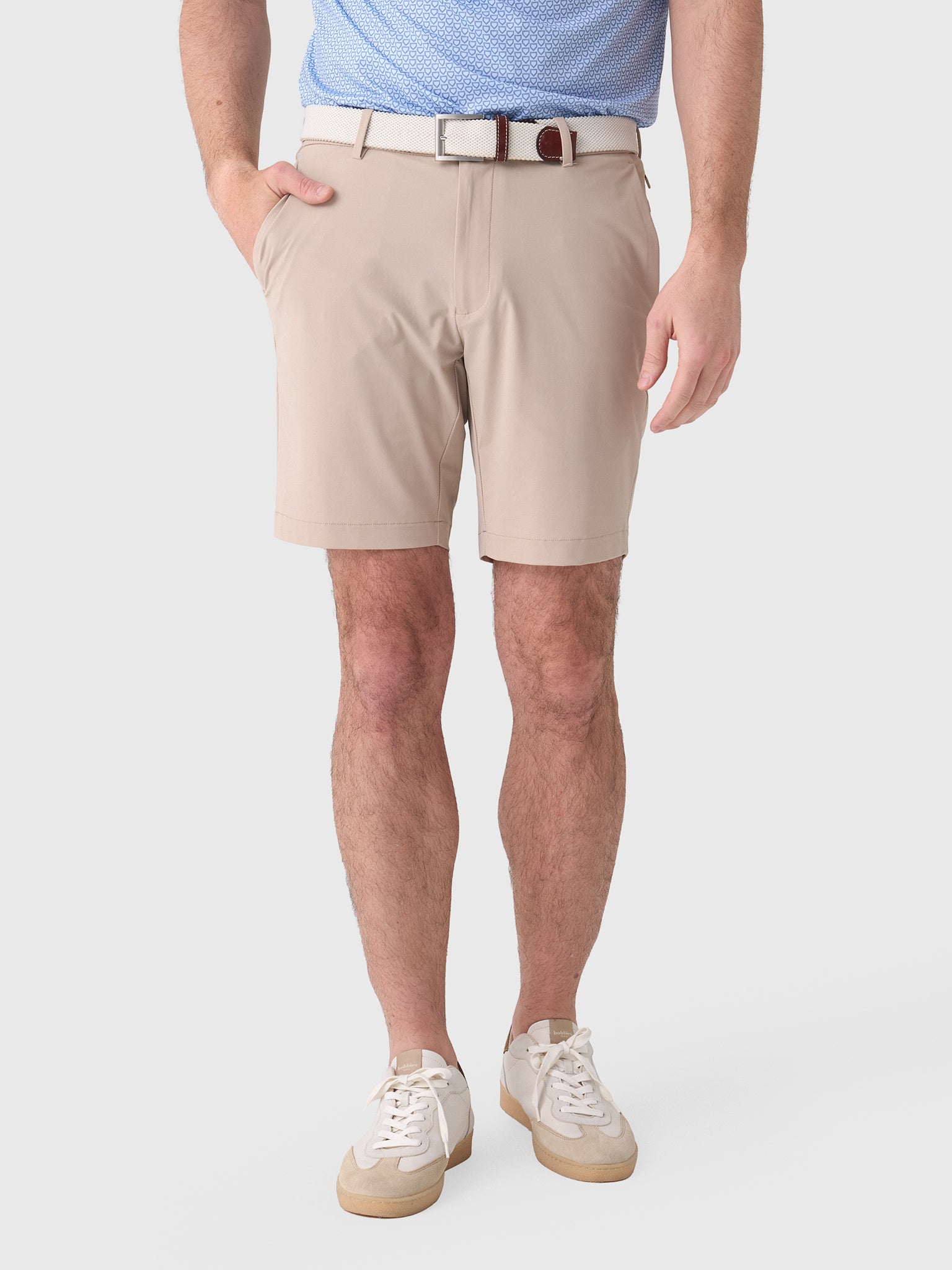 Peter Millar Crown Crafted Men's Bingham Performance Short - Saint Bernard
