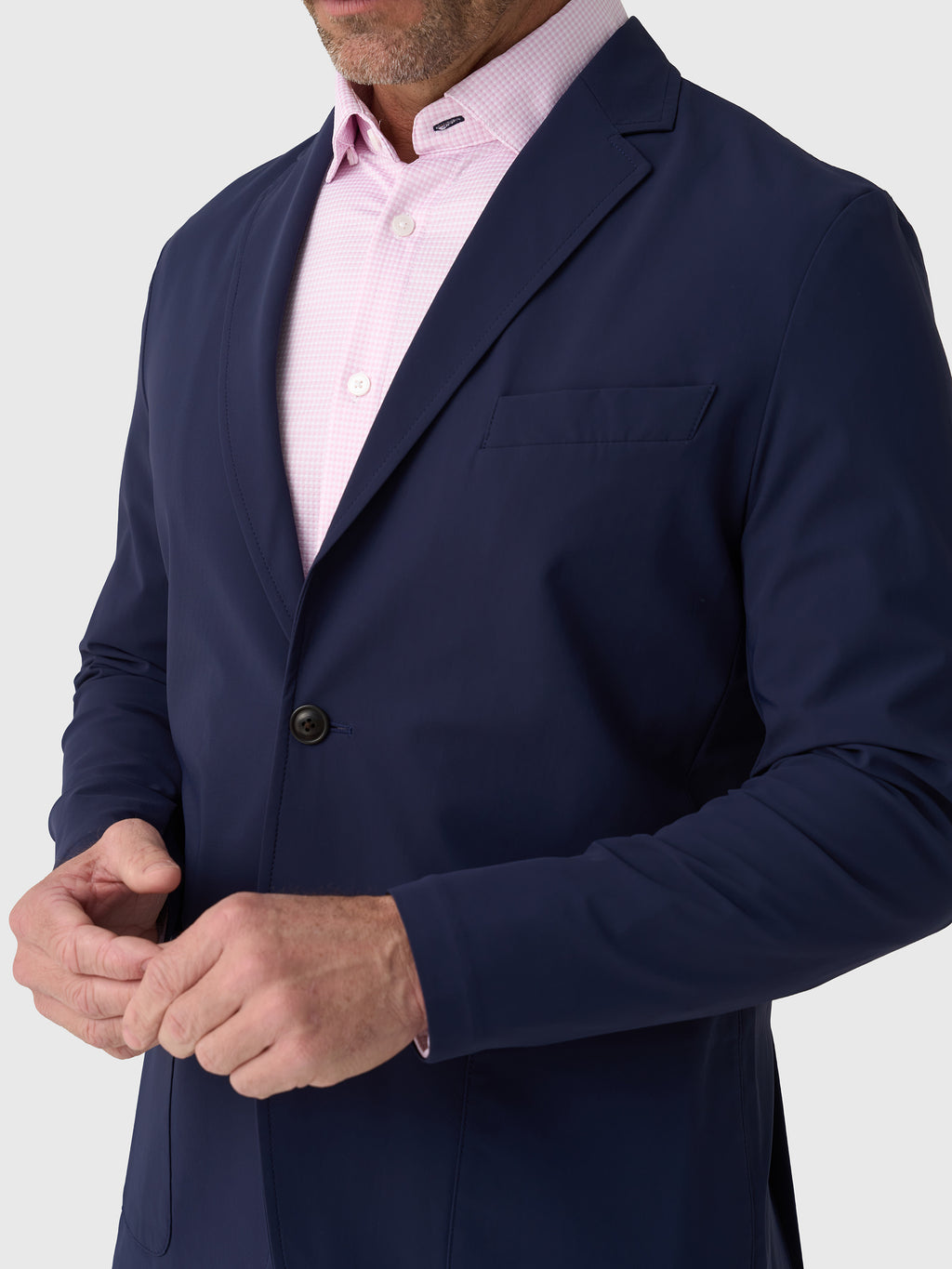 Peter Millar Crown Crafted Men's Bingham Performance Blazer - Saint Bernard