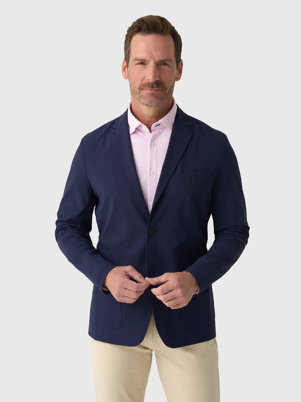 Peter Millar Crown Crafted Men's Bingham Performance Blazer - Saint Bernard