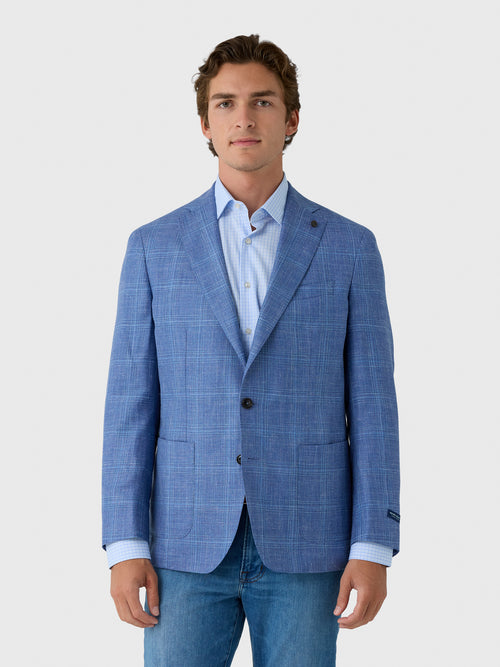 Peter Millar Crown Crafted Men's Reynolds Plaid Soft Jacket