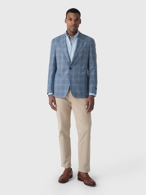 Peter Millar Crown Crafted Men's Hertford Plaid Soft Jacket