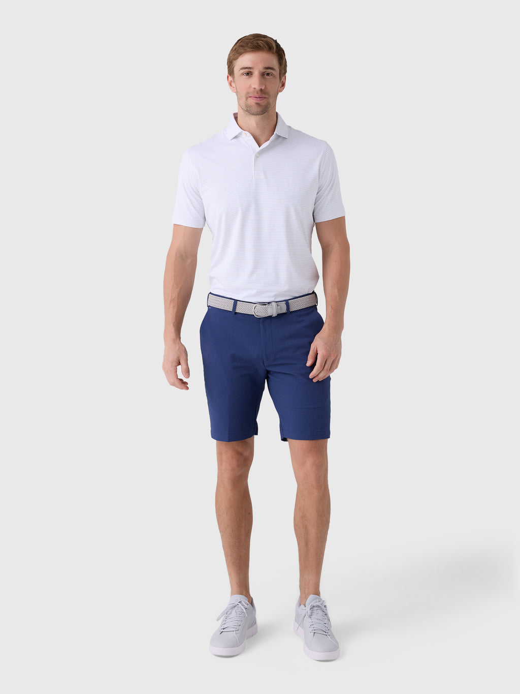 Peter Millar Crown Crafted Men's Ballad Performance Jersey Polo - Saint Bernard