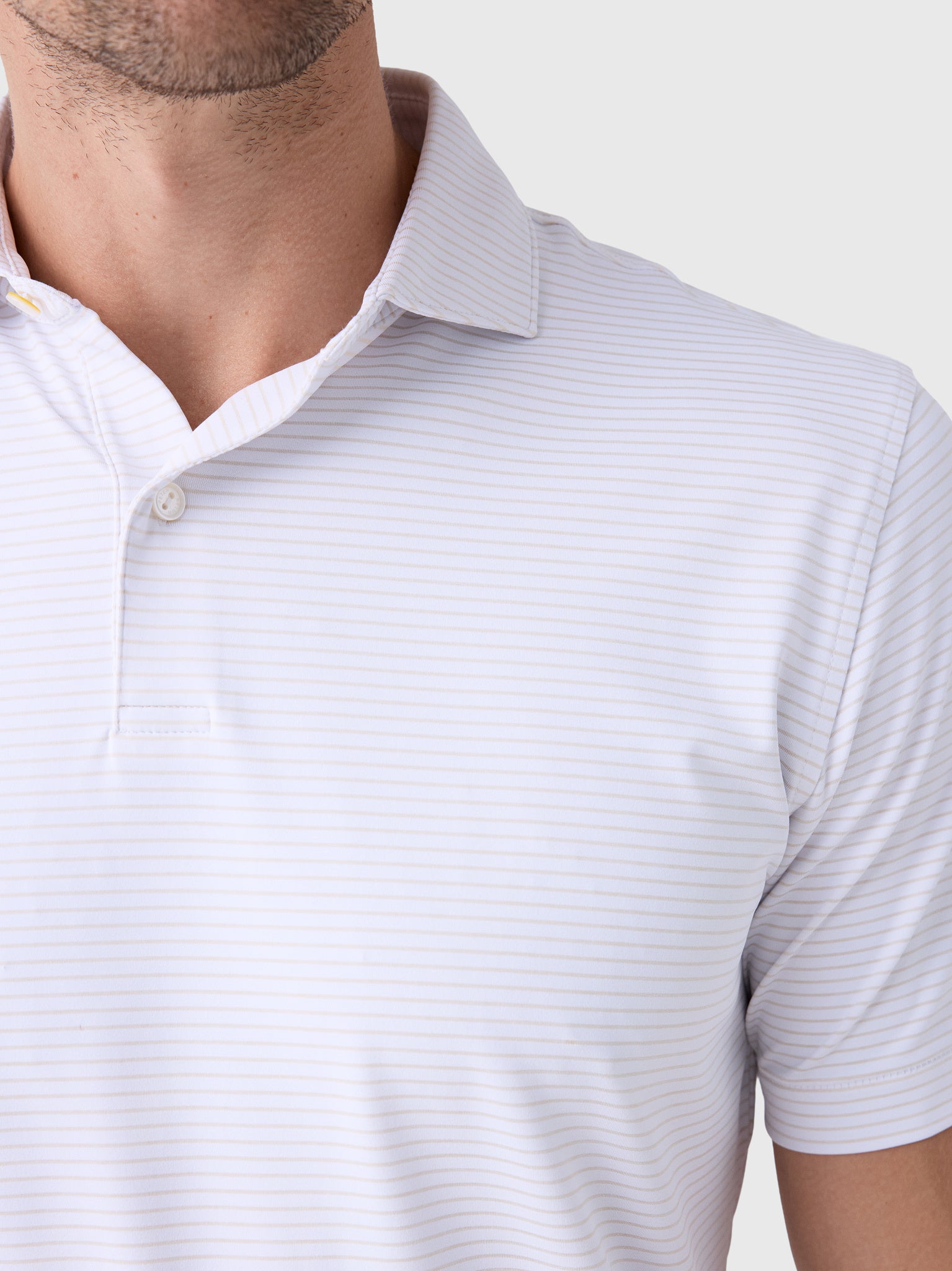 Peter Millar Crown Crafted Men's Ballad Performance Jersey Polo - Saint Bernard