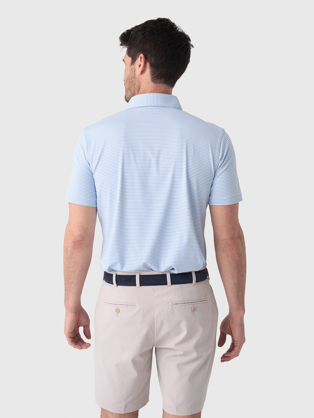 Peter Millar Crown Crafted Men's Ensemble Performance Jersey Polo - Saint Bernard