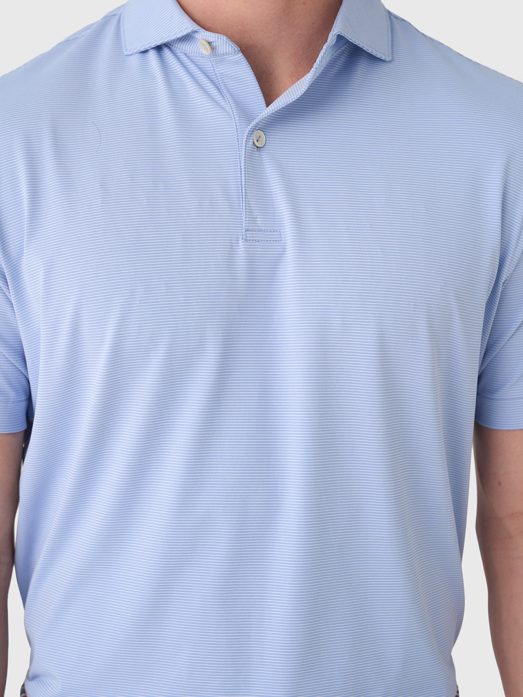 Peter Millar Crown Crafted Men's Treble Performance Jersey Polo - Saint Bernard