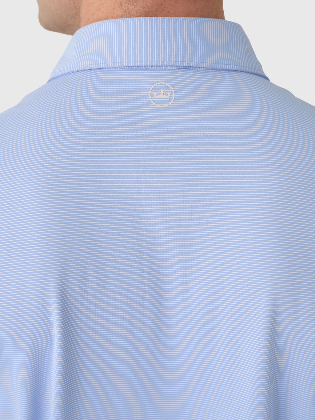 Peter Millar Crown Crafted Men's Treble Performance Jersey Polo - Saint Bernard