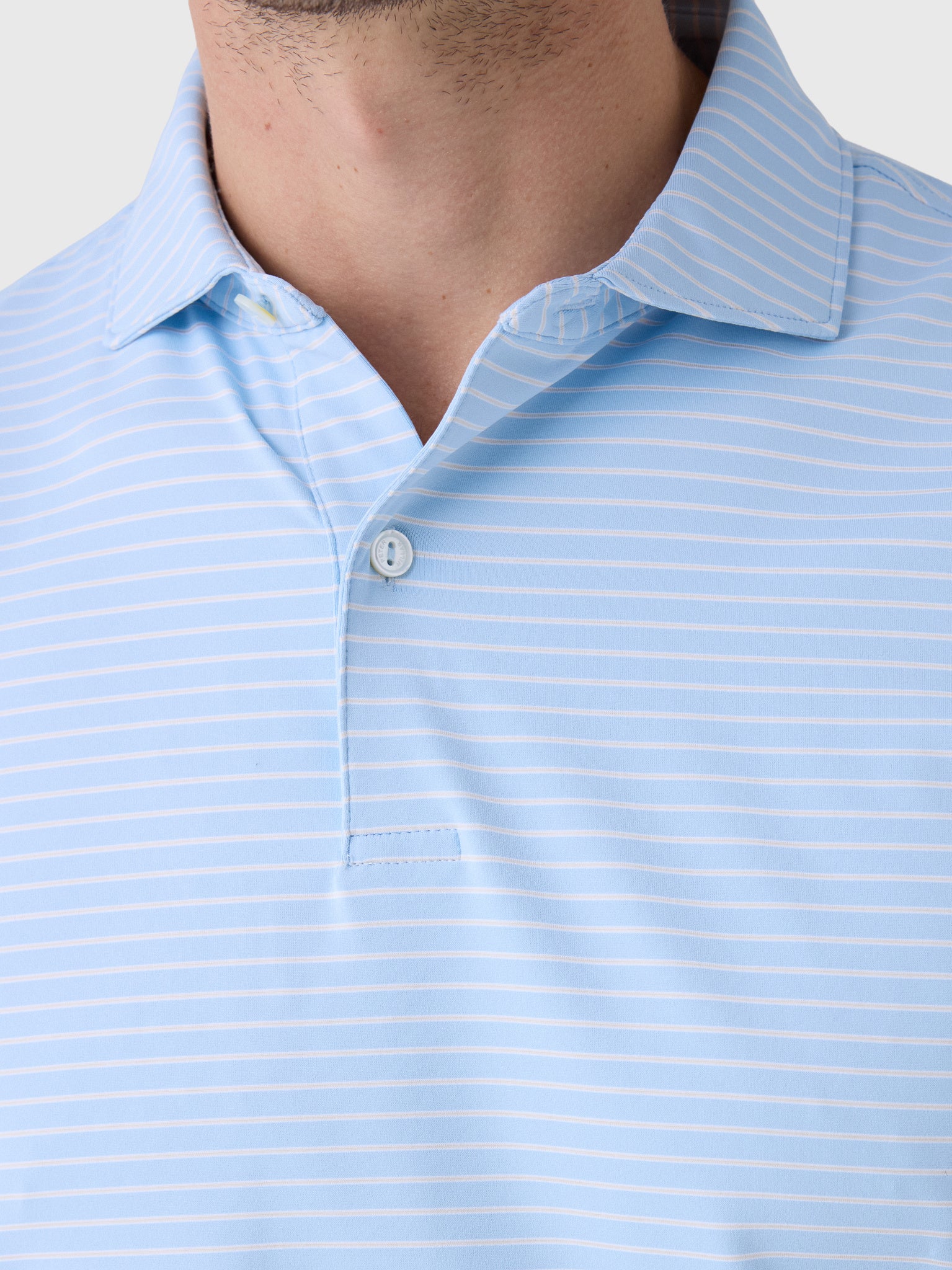 Peter Millar Crown Crafted Men's Keynote Performance Jersey Polo - Saint Bernard
