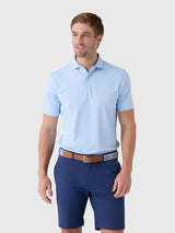 Peter Millar Crown Crafted Men's Keynote Performance Jersey Polo - Saint Bernard