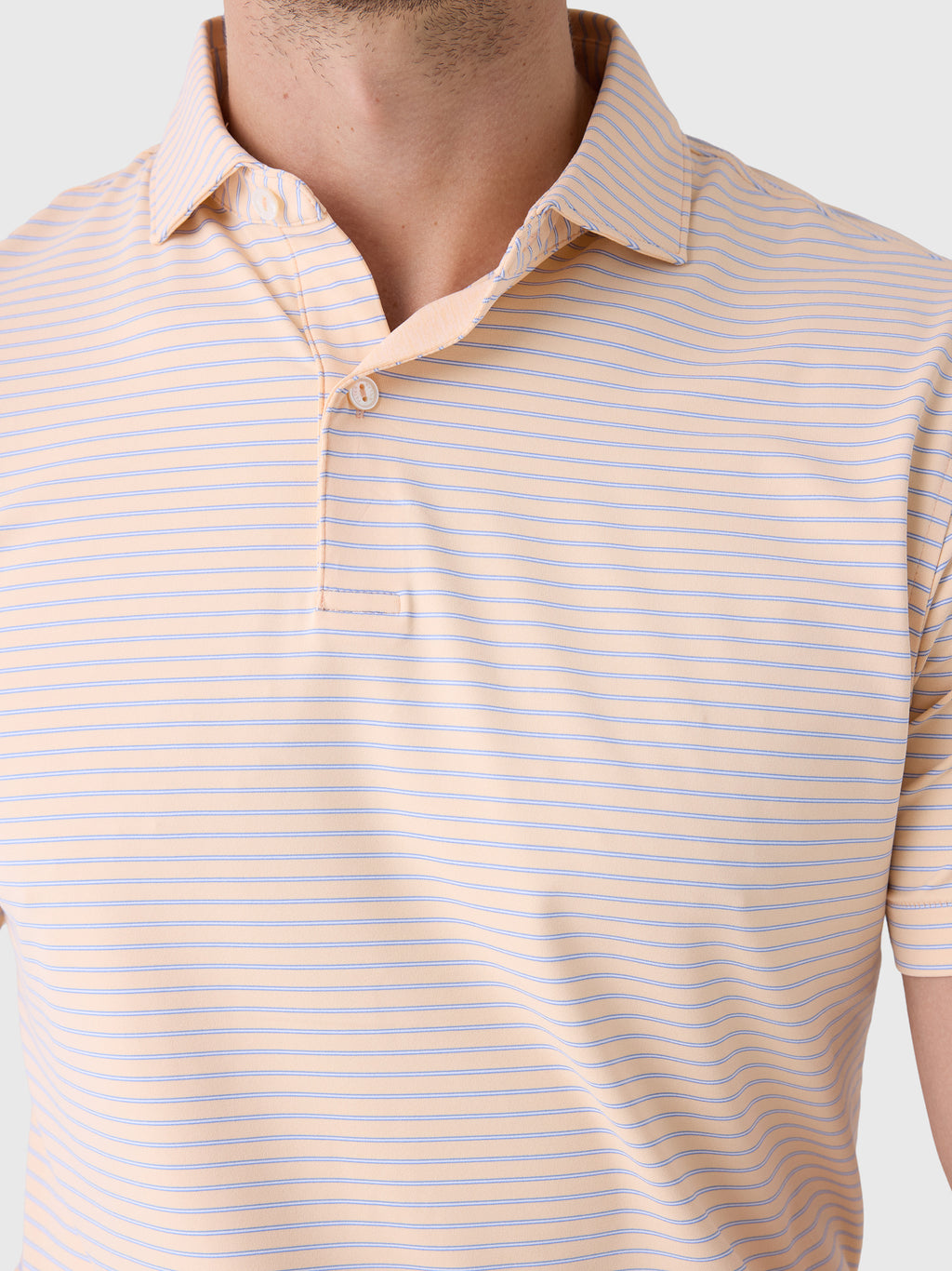 Peter Millar Crown Crafted Men's Keynote Performance Jersey Polo - Saint Bernard