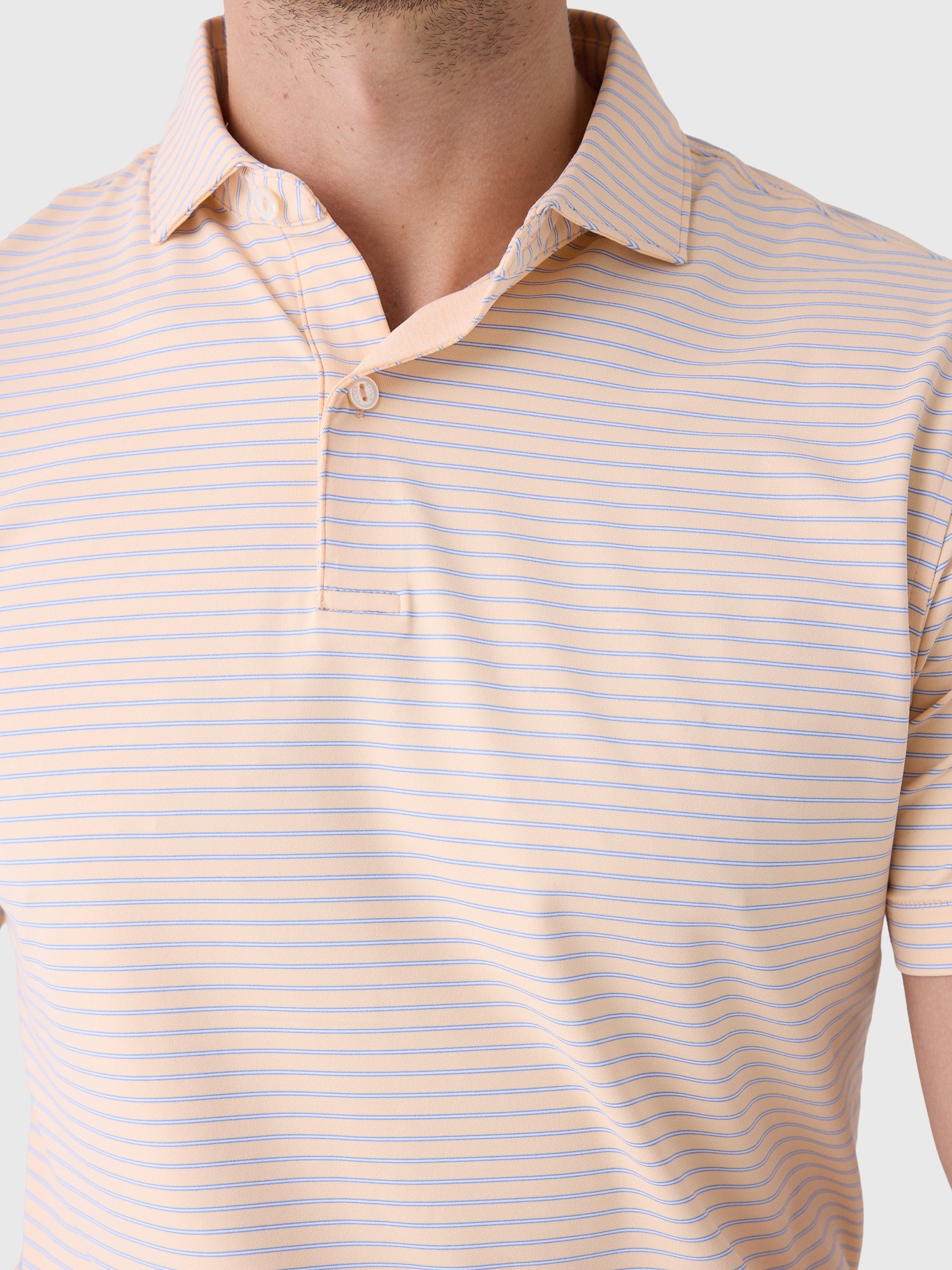 Peter Millar Crown Crafted Men's Keynote Performance Jersey Polo - Saint Bernard