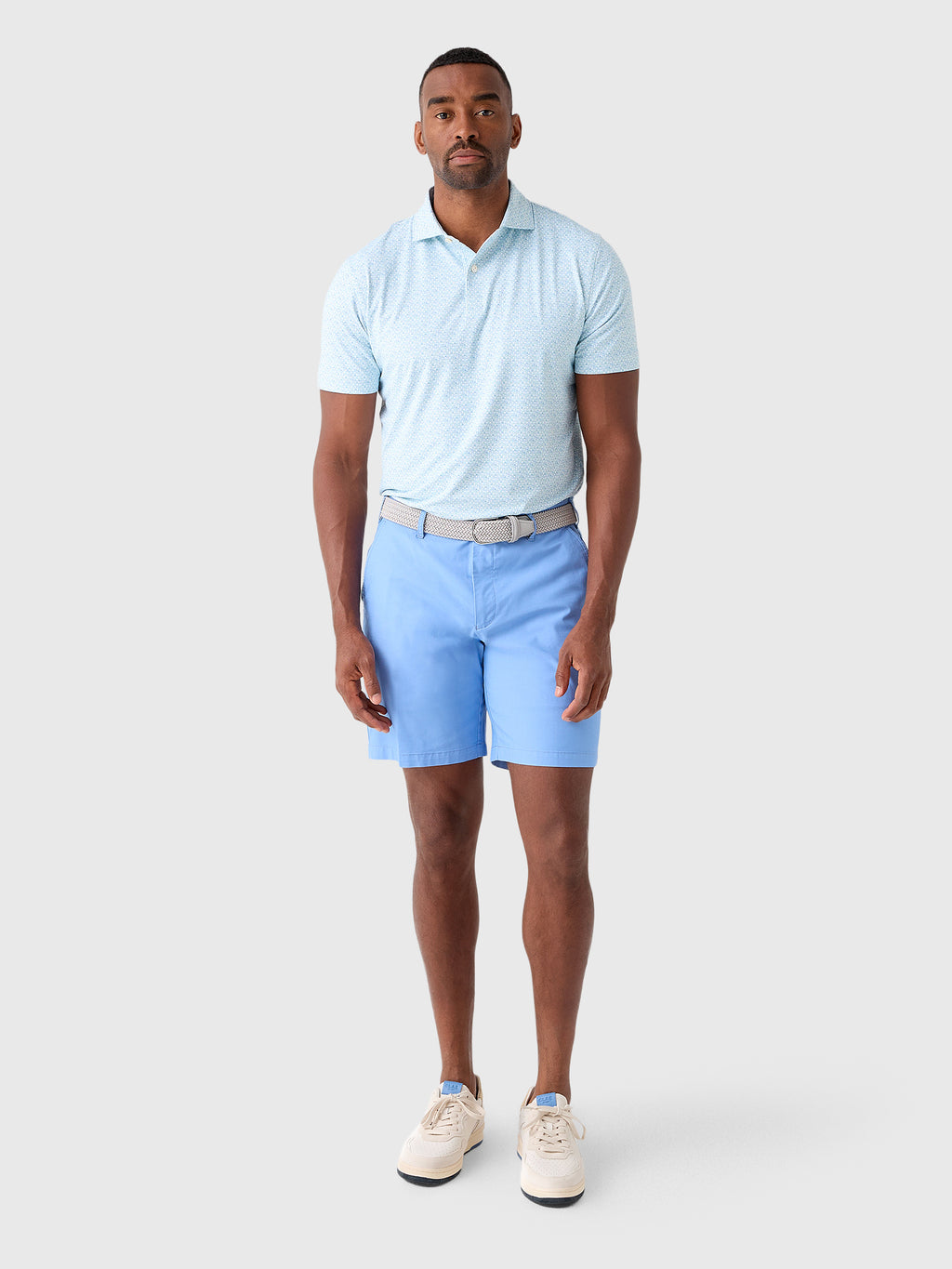Peter Millar Crown Crafted Men's Wood Fired Performance Jersey Polo - Saint Bernard