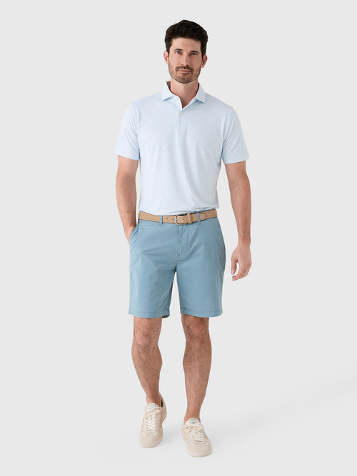 Peter Millar Crown Crafted Men's Soprano Waves Performance Jersey Polo