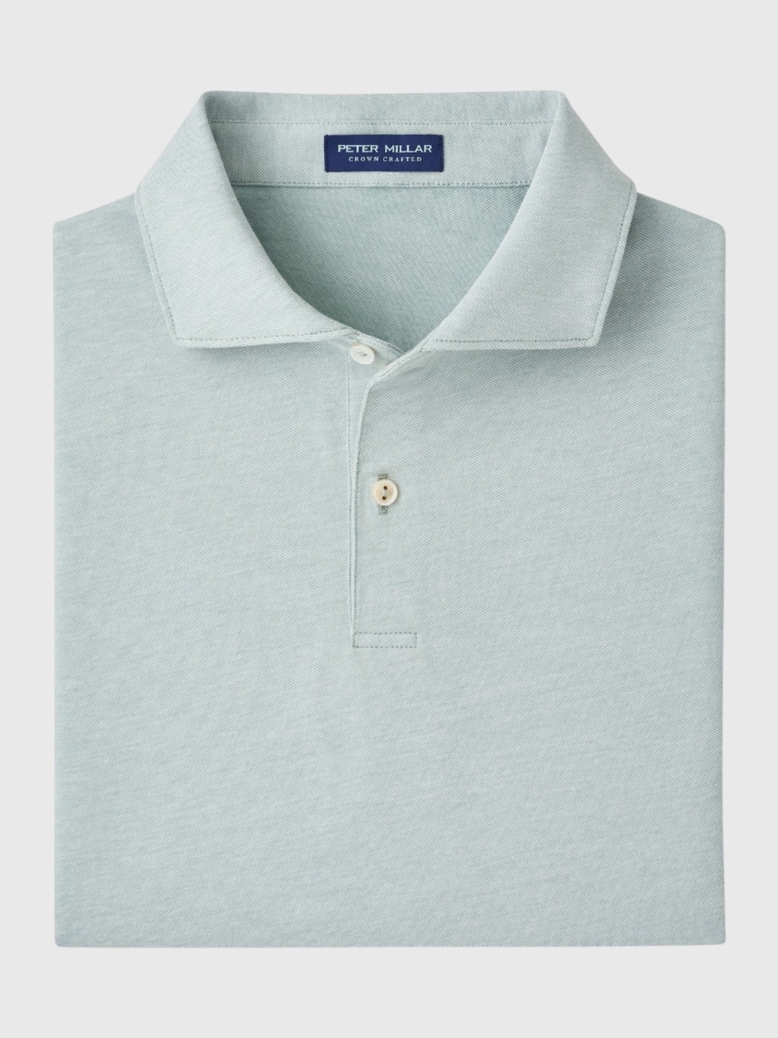 Peter Millar Crown Crafted Men's Albatross Cotton Blend Piqué Polo - Saint Bernard