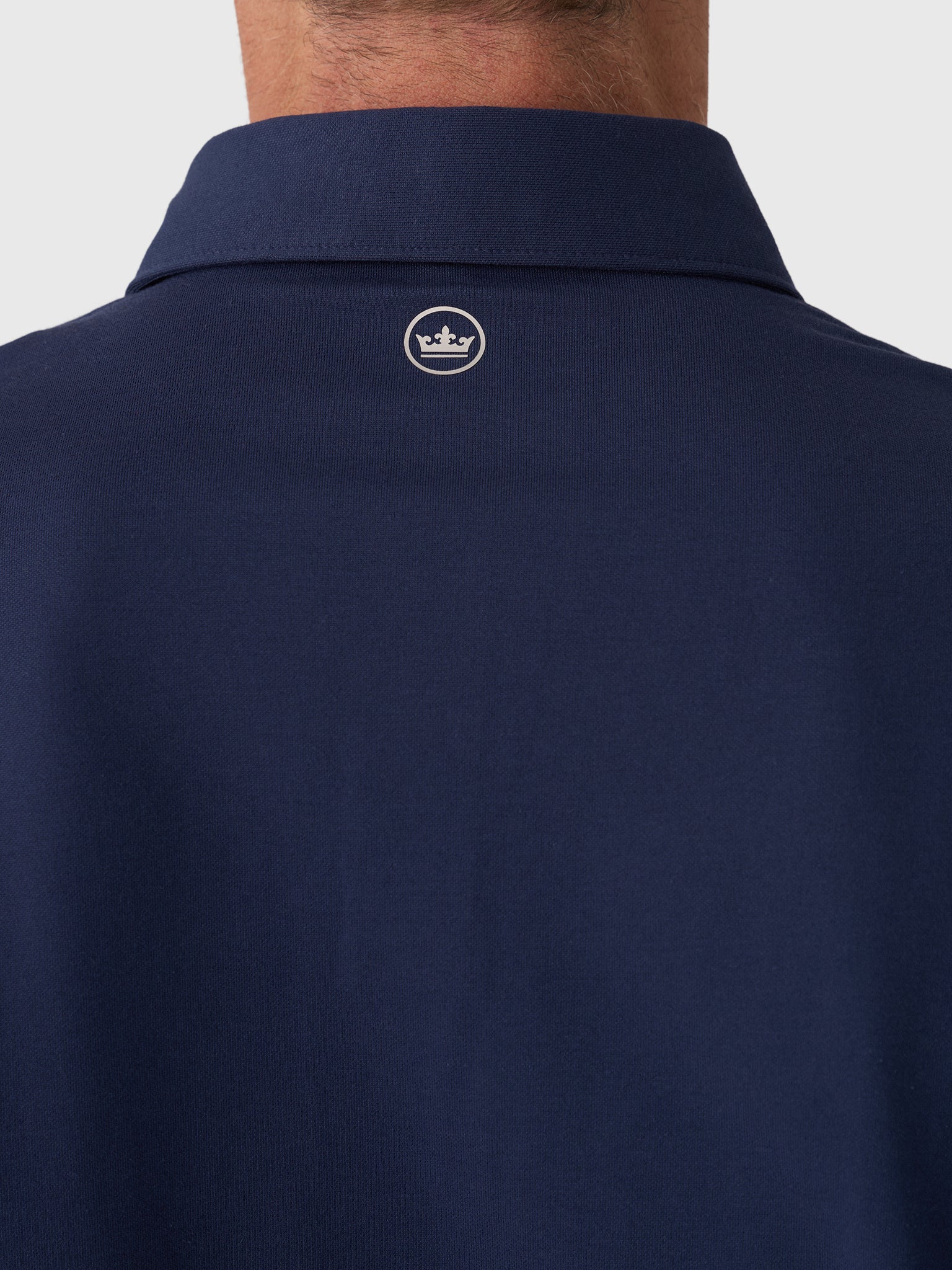 Peter Millar Crown Crafted Men's Albatross Cotton Blend Piqué Polo - Saint Bernard