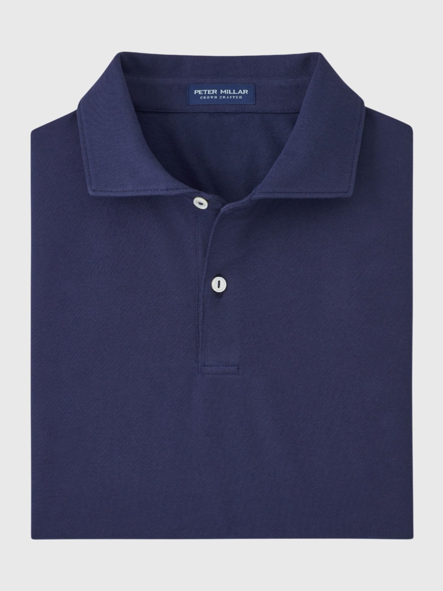 Peter Millar Crown Crafted Men's Albatross Cotton Blend Piqué Polo - Saint Bernard