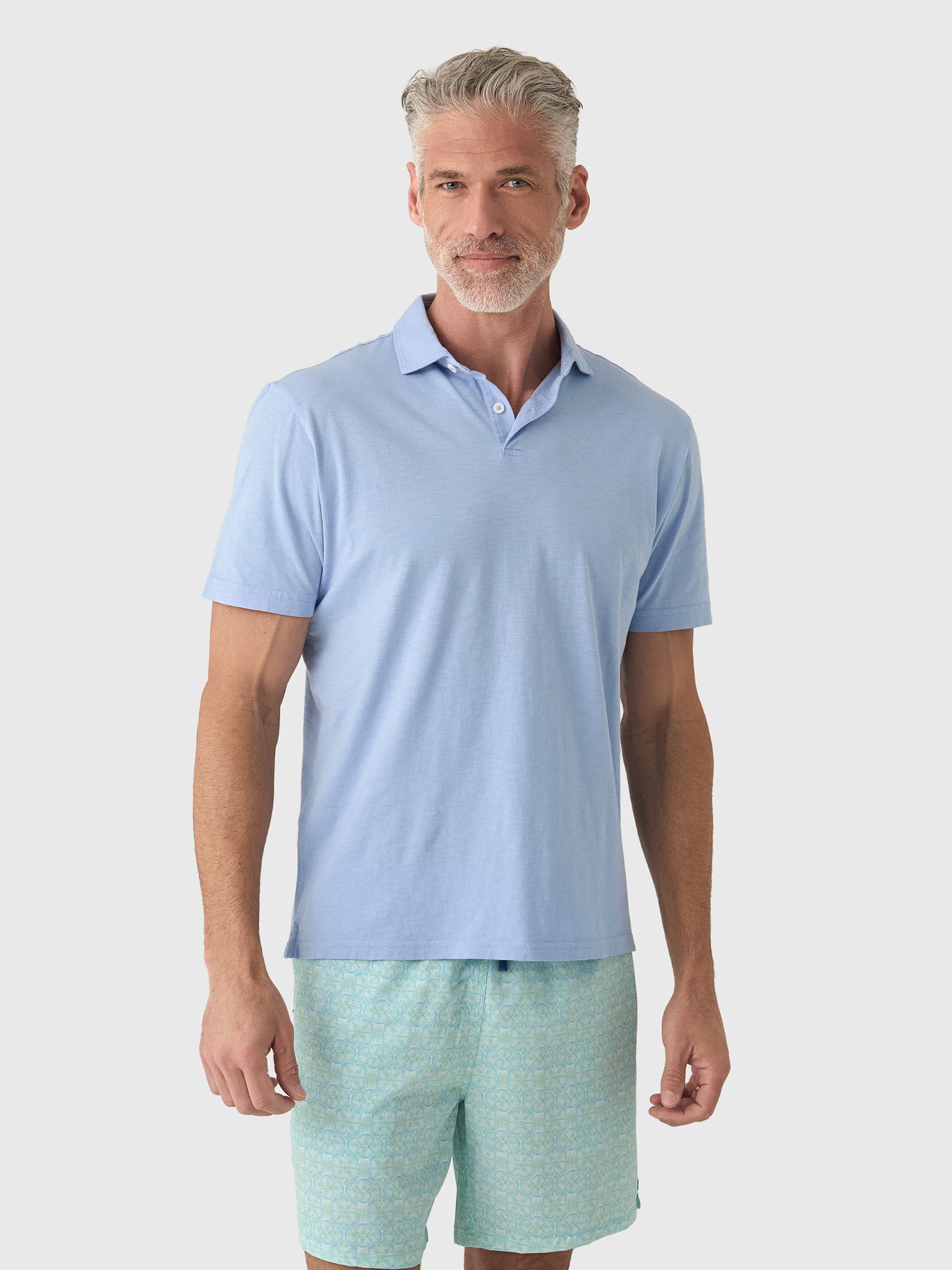 Peter Millar Crown Crafted Men's Journeyman Polo - Saint Bernard