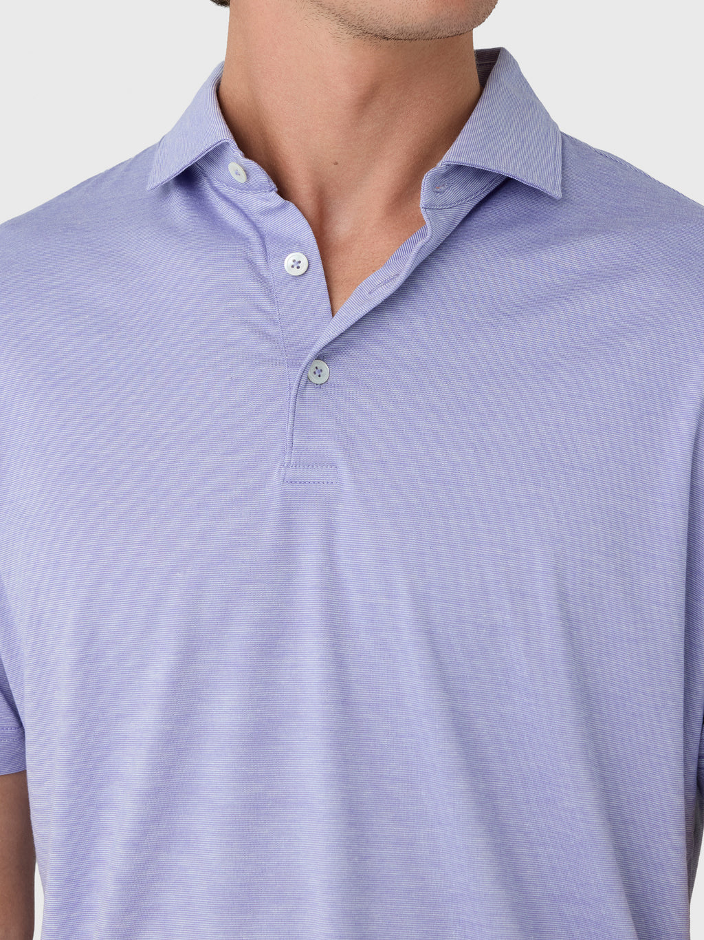 Peter Millar Crown Crafted Men's Excursionist Flex Polo - Saint Bernard