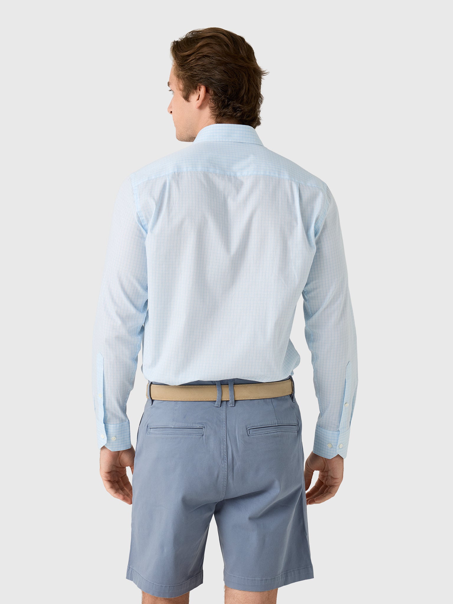 Peter Millar Crown Crafted Men's Dante Cotton Sport Shirt - Saint Bernard