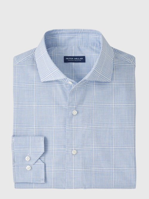 Peter Millar Crown Crafted Men's Urbino Italian Poplin Sport Shirt