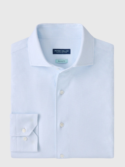 Peter Millar Crown Crafted Men's Excursionist Flex Print Sport Shirt