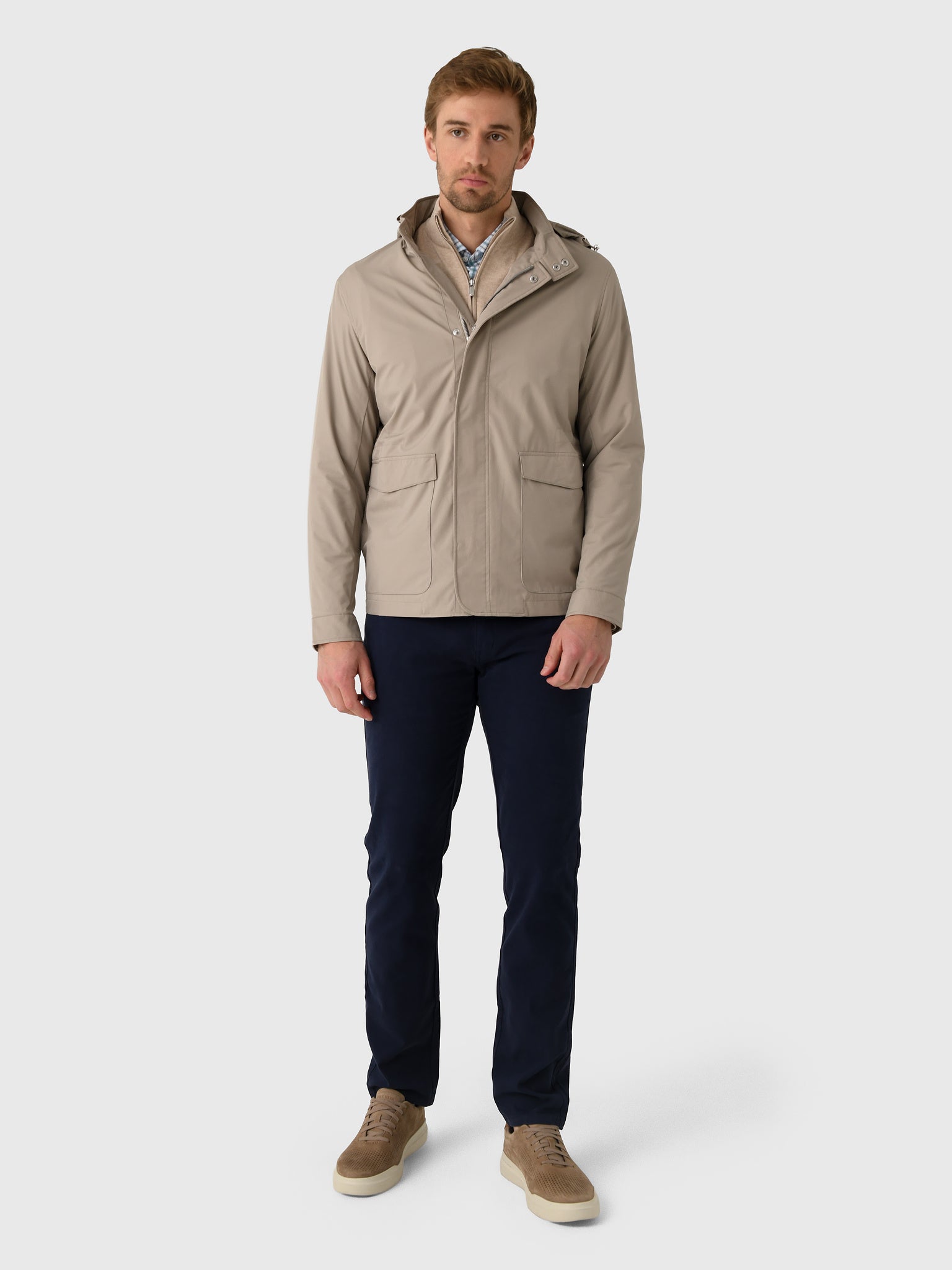 Peter Millar Crown Crafted Men's Discovery Field Jacket - Saint Bernard