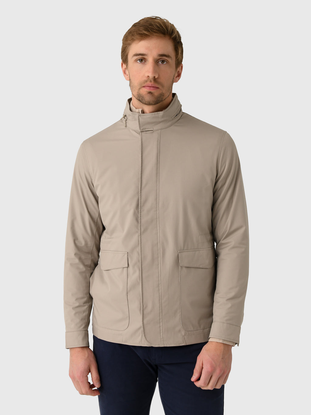 Peter Millar Crown Crafted Men's Discovery Field Jacket - Saint Bernard