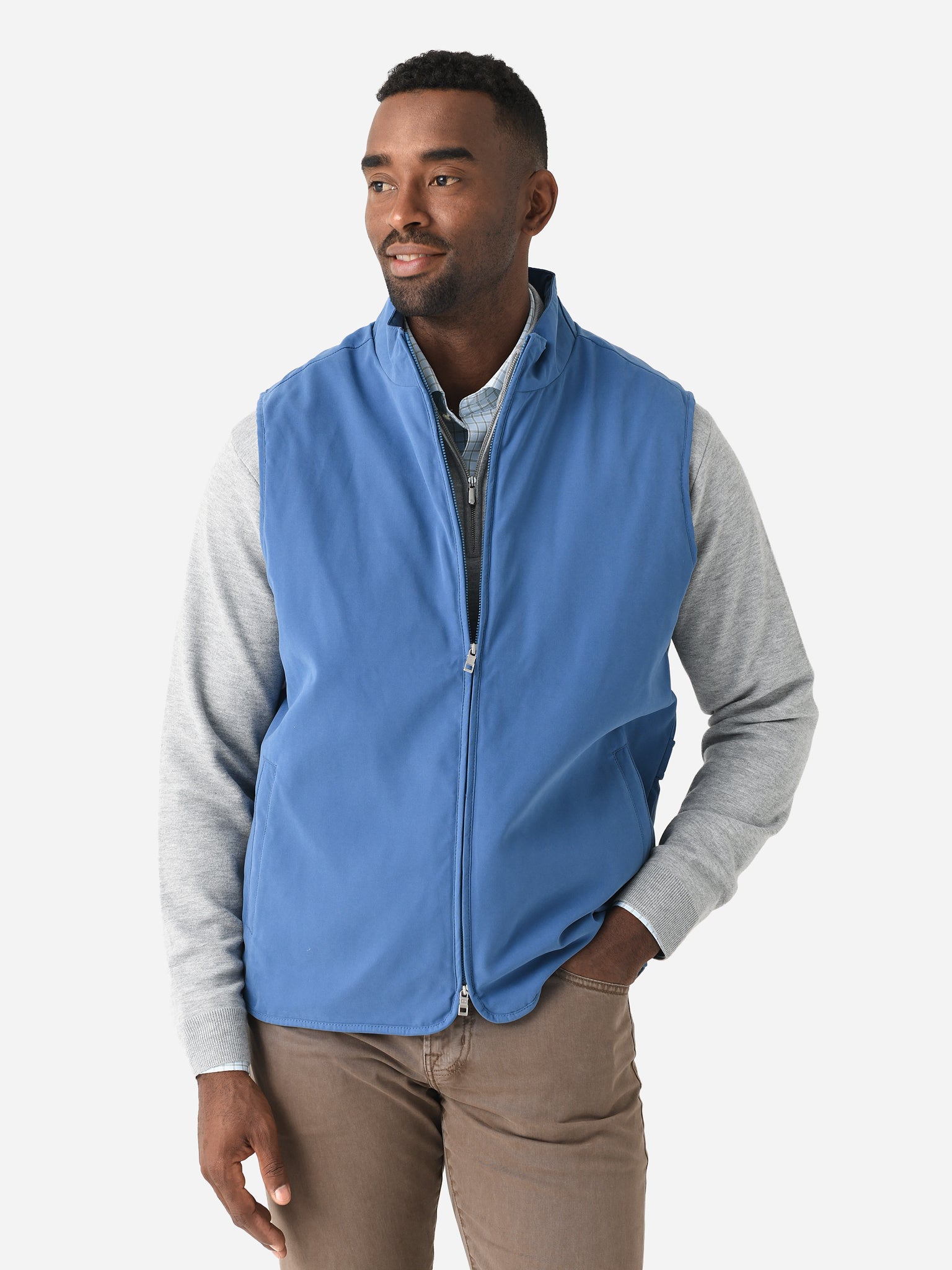 Peter Millar Crown Men's Bleecker Vest - Saint Bernard