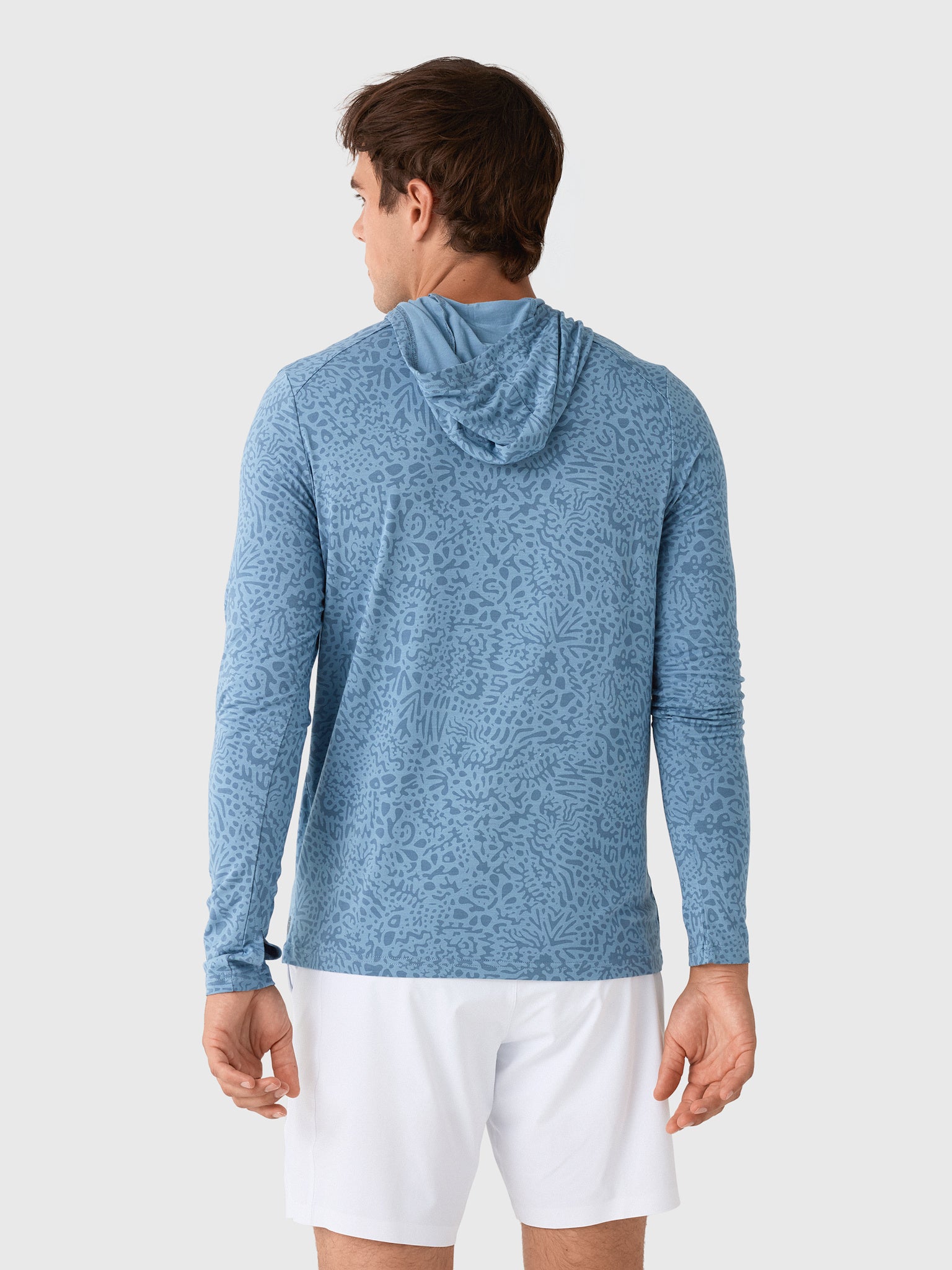 Free Fly Men's Bamboo Shade Hoodie - Saint Bernard