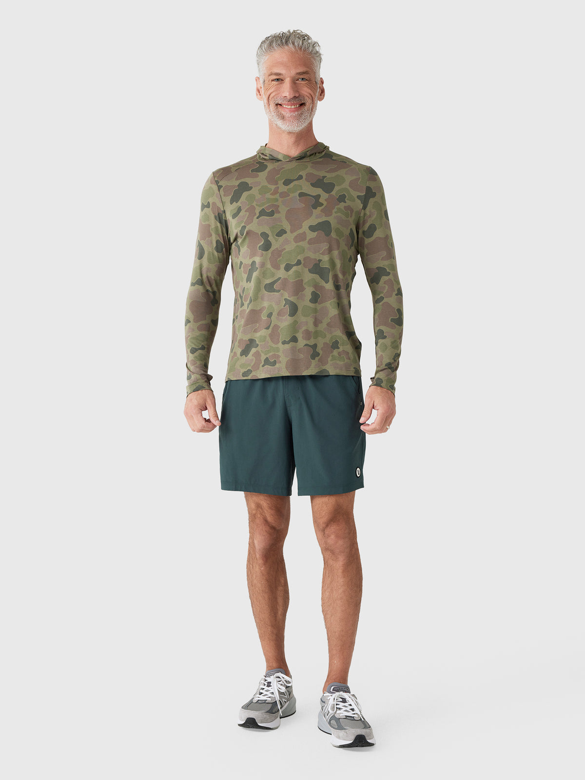Free Fly Men's Bamboo Shade Hoodie - Saint Bernard