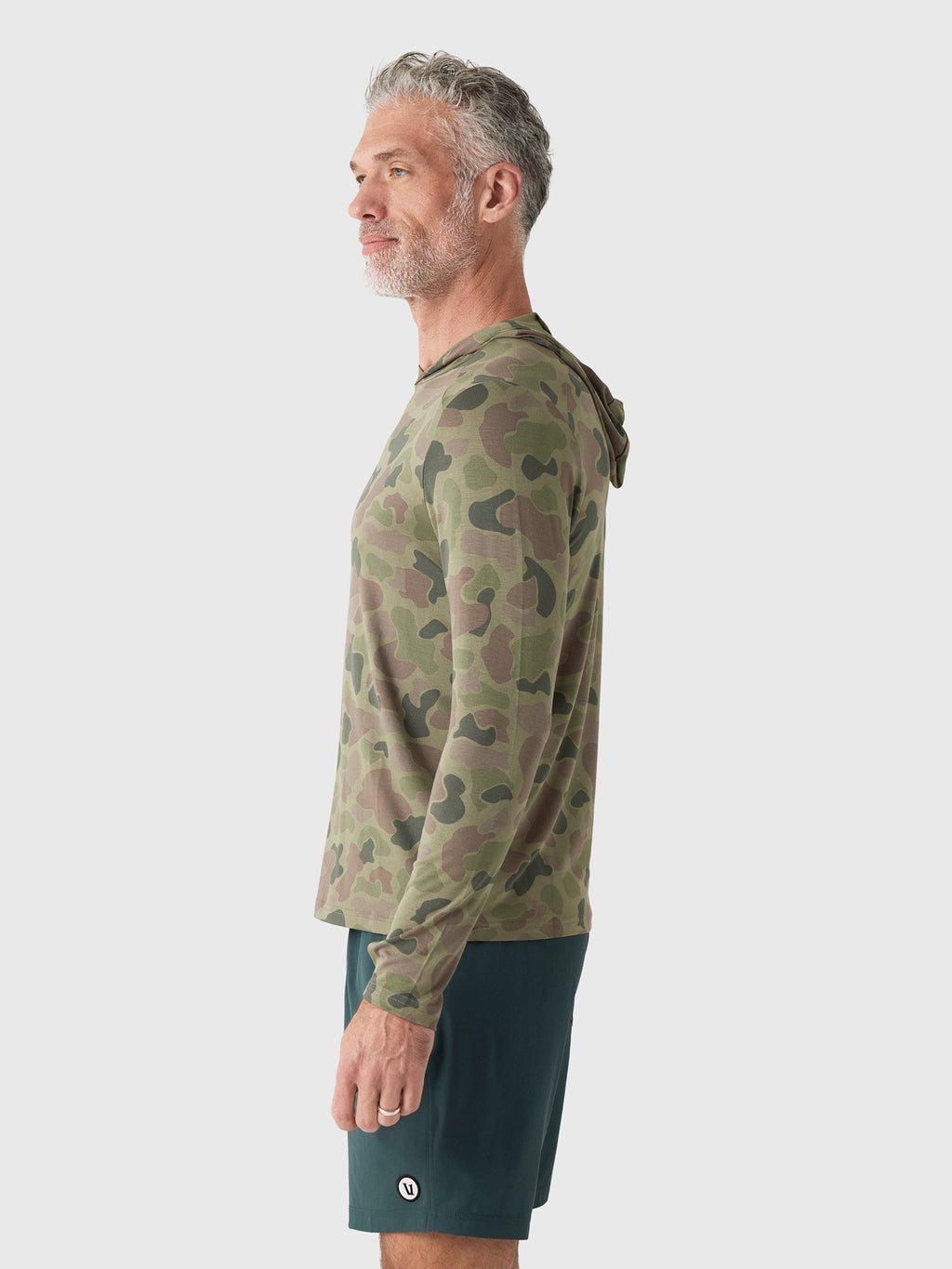 Free Fly Men's Bamboo Shade Hoodie - Saint Bernard