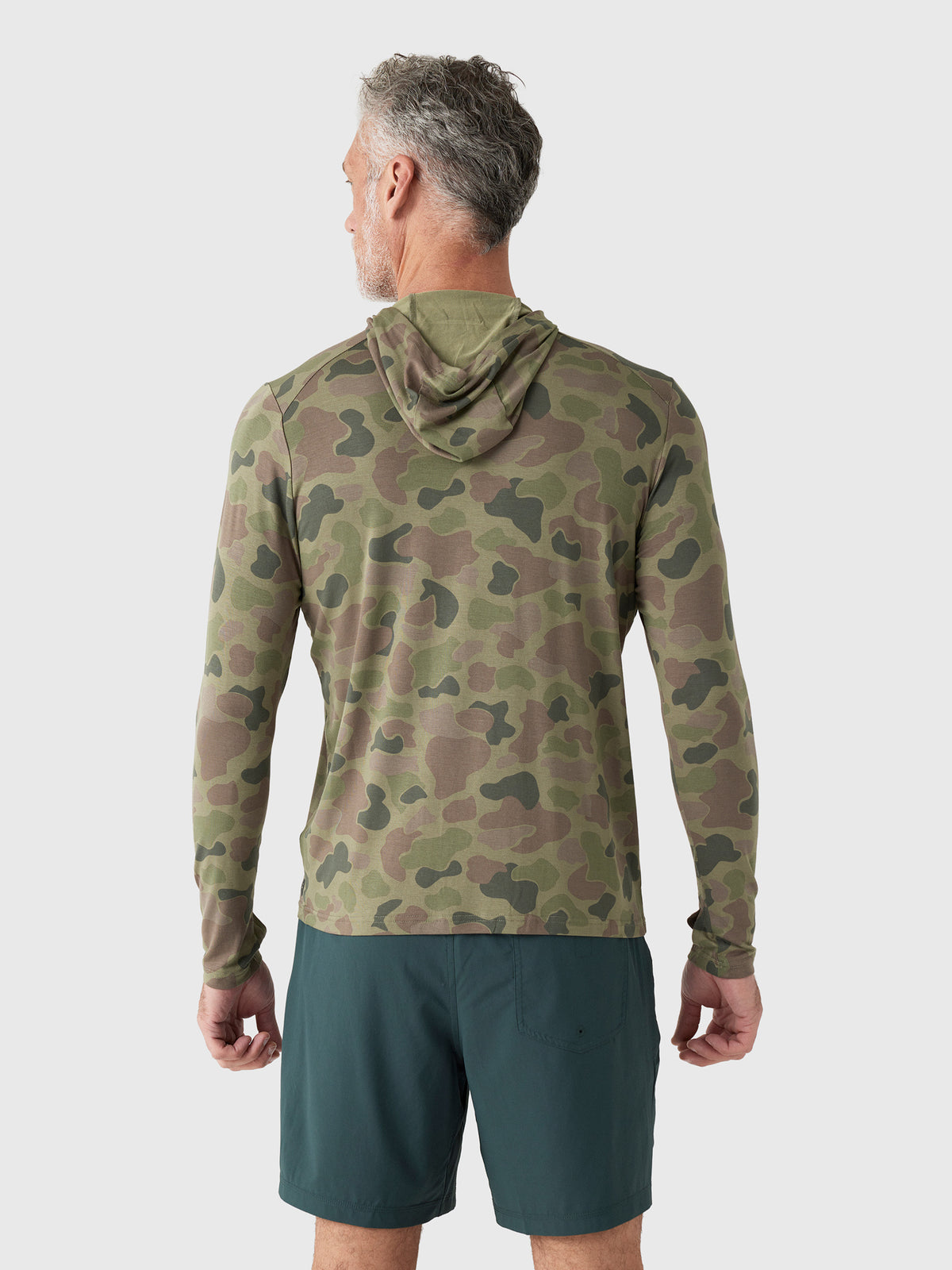 Free Fly Men's Bamboo Shade Hoodie - Saint Bernard
