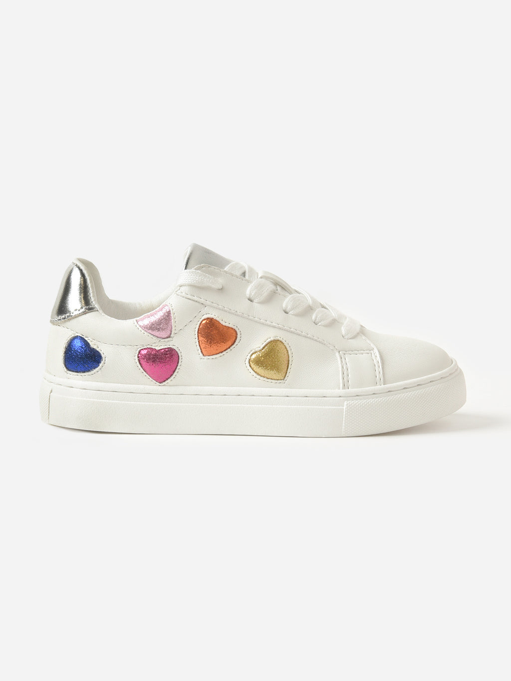 Yosi Samra Girls' Miss Gaia Hearts Sneaker - Saint Bernard