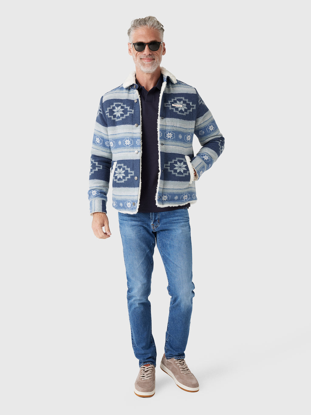 Amundsen Men's Harvester Åkle Overshirt - Saint Bernard