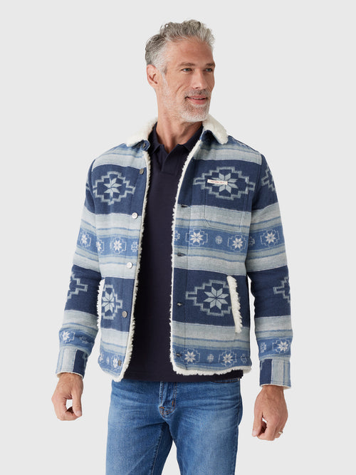 Amundsen Men's Harvester Åkle Overshirt - Saint Bernard