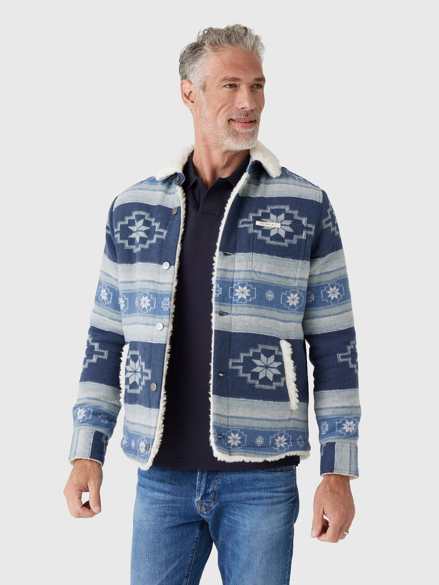 Amundsen Men's Harvester Åkle Overshirt - Saint Bernard