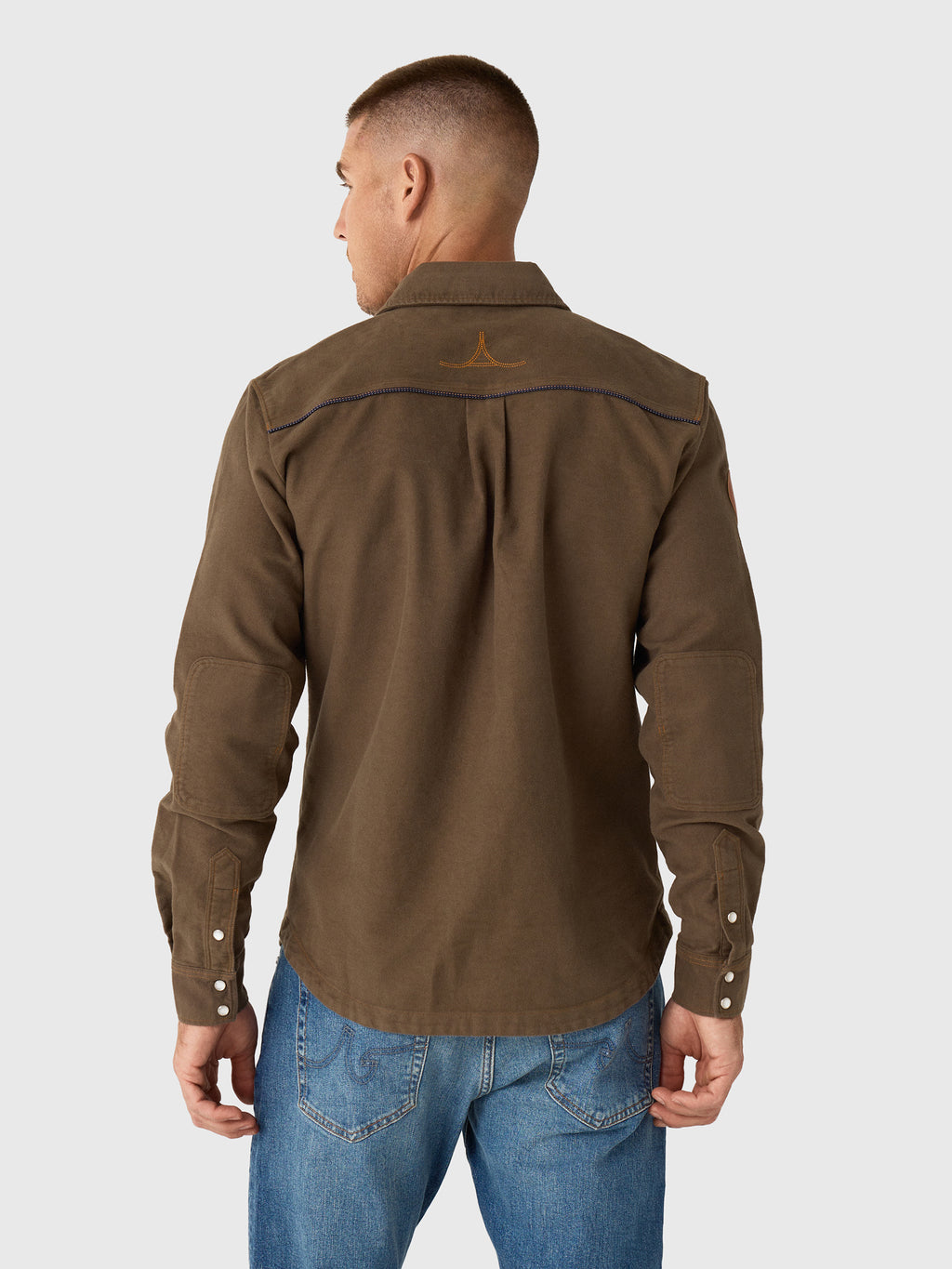 Amundsen Men's Gard Moleskin Shirt - Saint Bernard