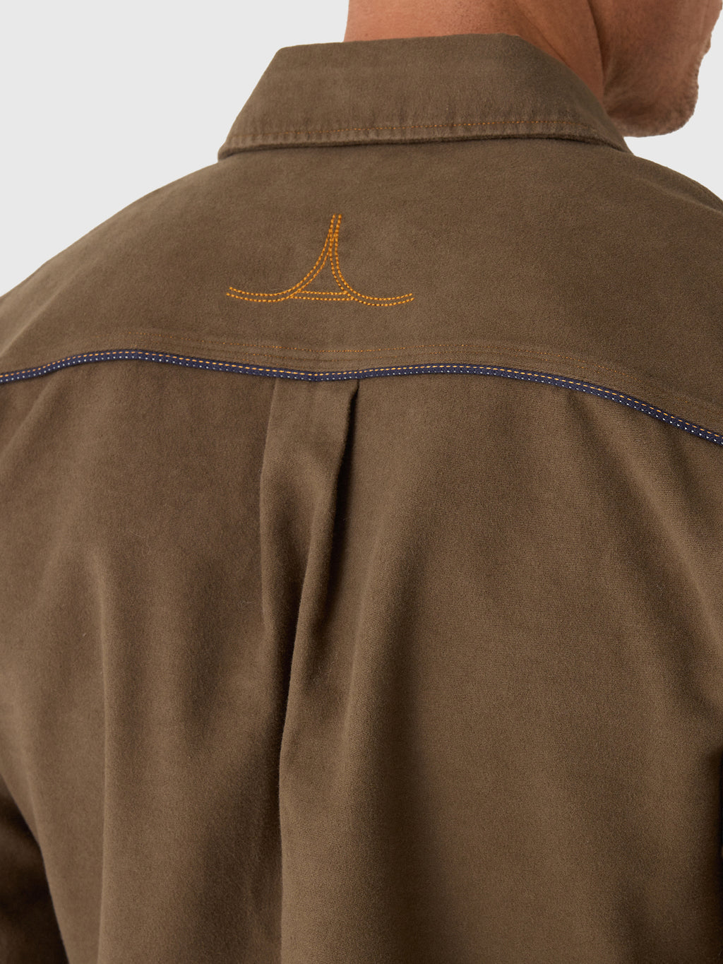 Amundsen Men's Gard Moleskin Shirt - Saint Bernard