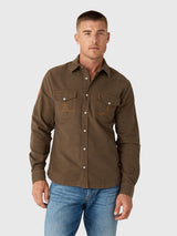 Amundsen Men's Gard Moleskin Shirt - Saint Bernard