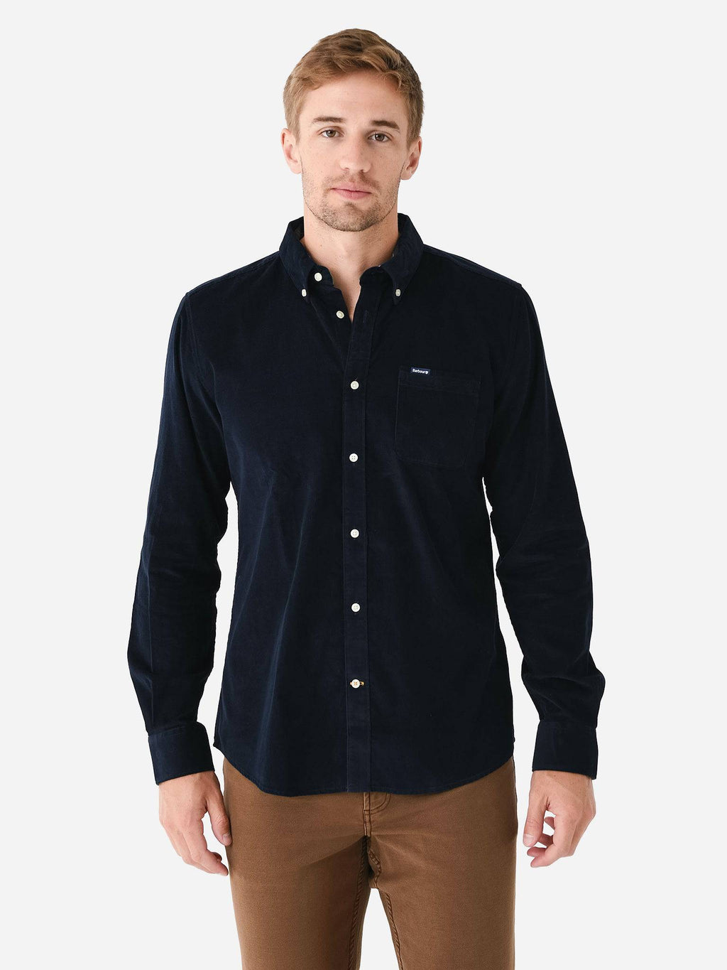 Barbour Men's Ramsey Tailored Button-Down Shirt - Saint Bernard