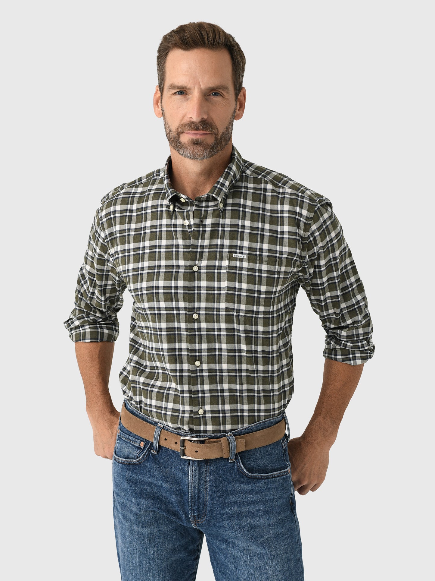 Barbour Men's Turville Shirt - Saint Bernard