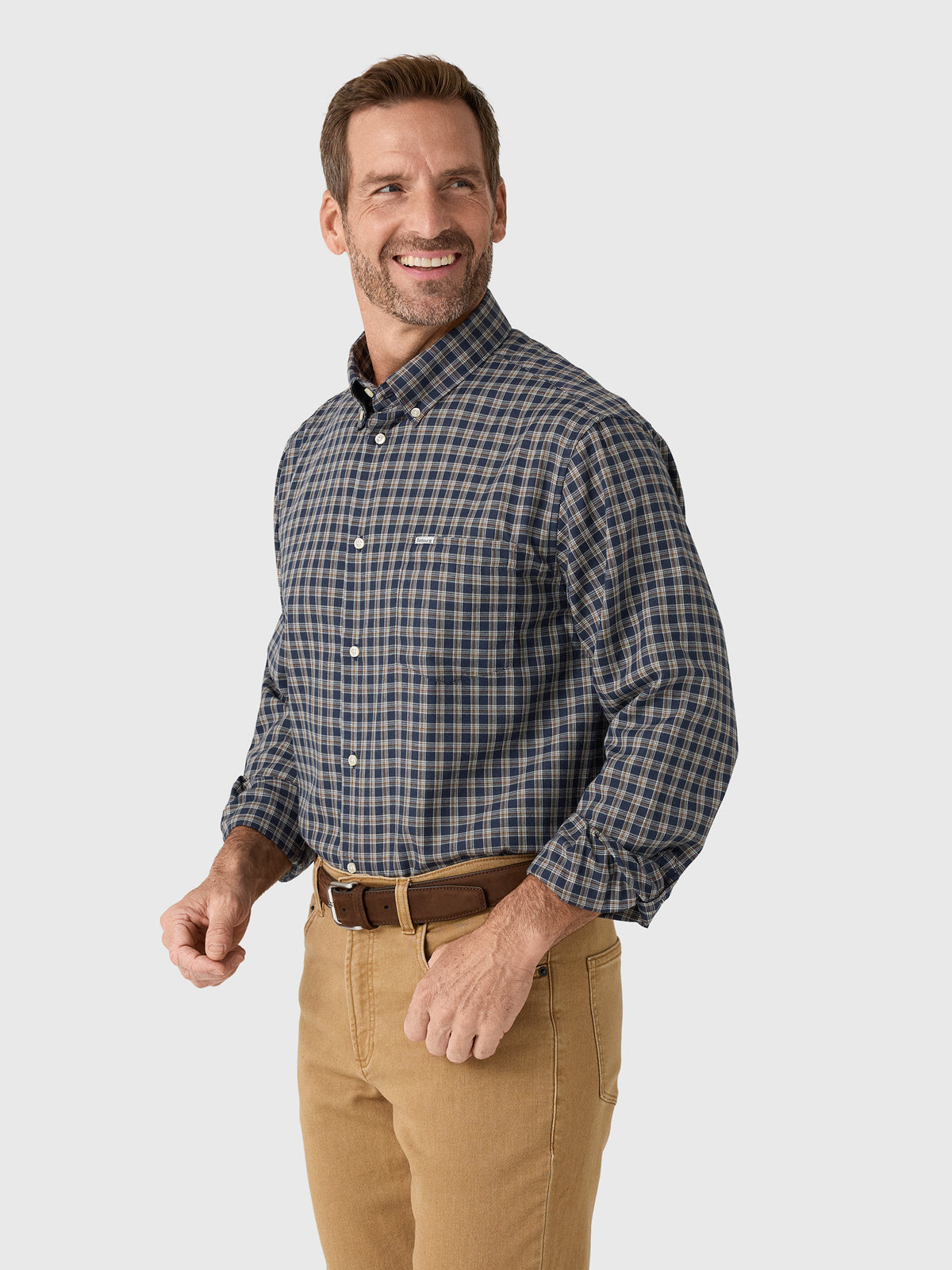 Barbour Men's Cliff Regular-Fit Long-Sleeved Shirt - Saint Bernard