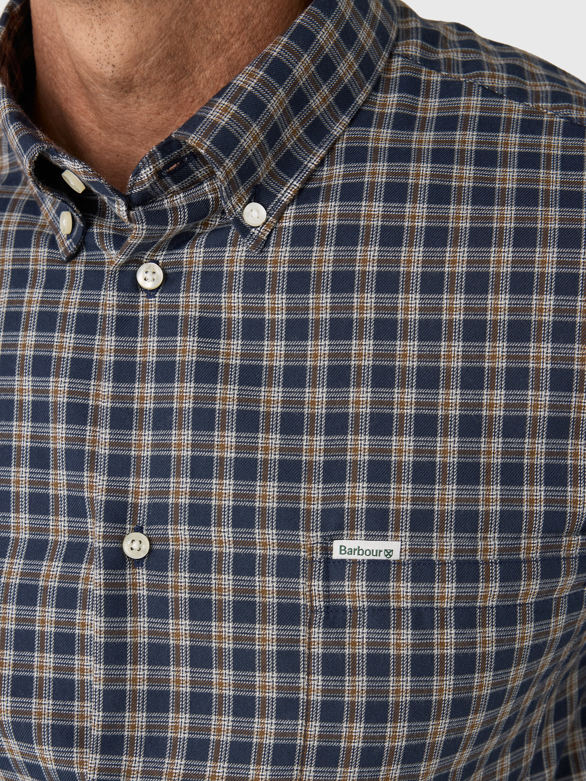 Barbour Men's Cliff Regular-Fit Long-Sleeved Shirt - Saint Bernard