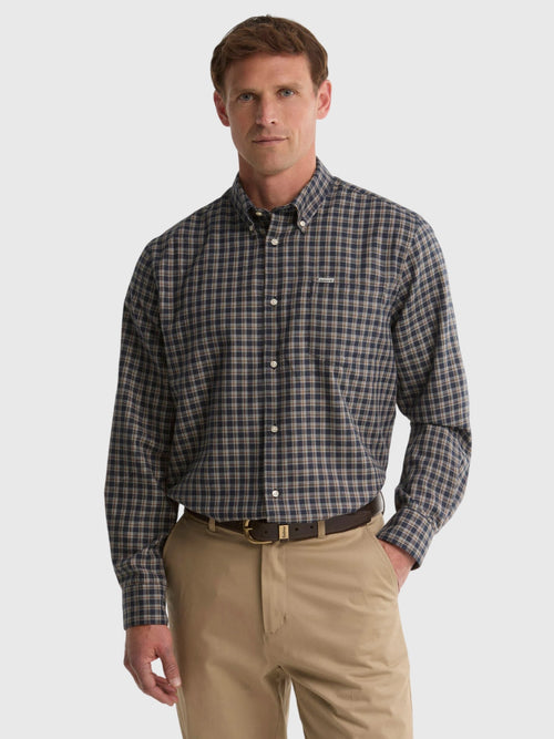 Barbour Men's Cliff Regular-Fit Long-Sleeved Shirt - Saint Bernard